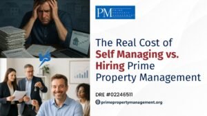 The real cost of self managing vs hiring prime property management