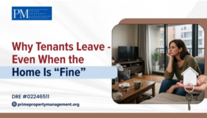 Why tenants leave even when the home is fine